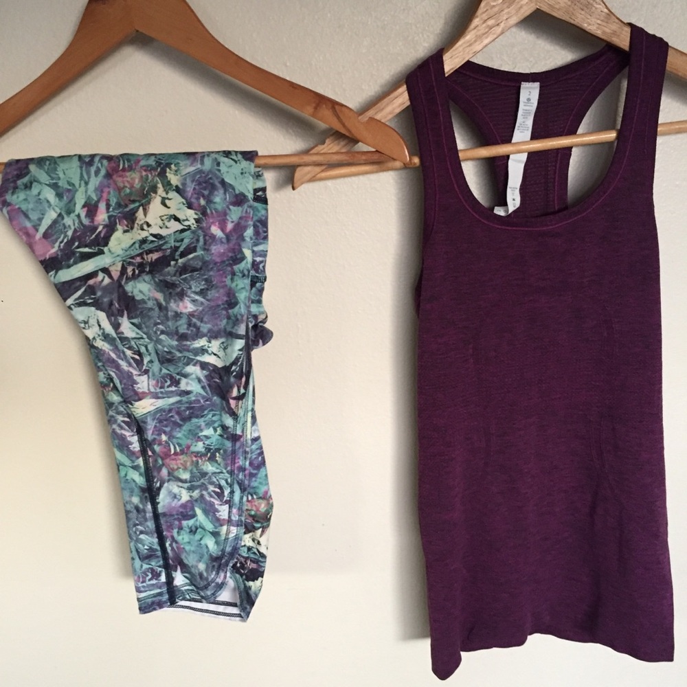 Lululemon tank and pants